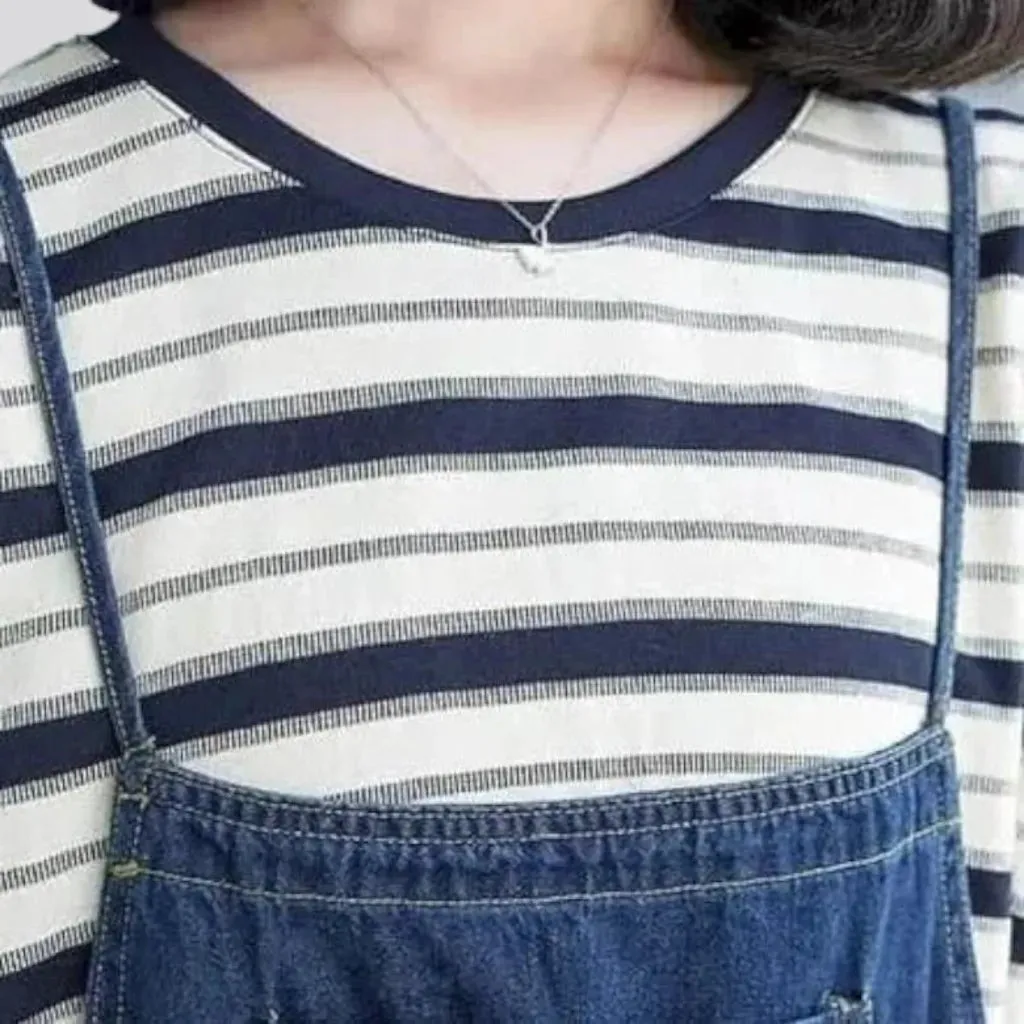 90s women's jean overall shorts