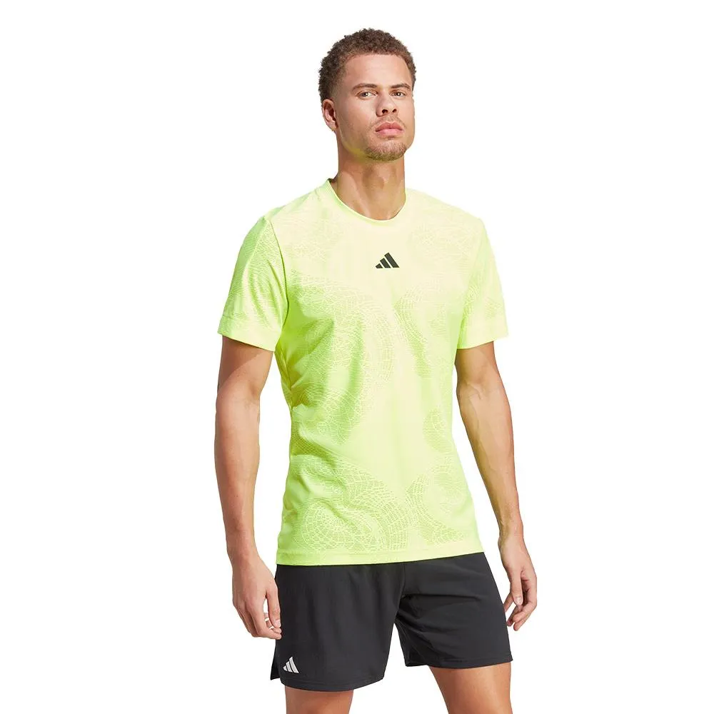 adidas Men's Pro Freelift Tee - Lucid Lemon