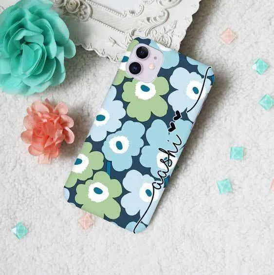 Aesthetic Floral Phone Case Cover For Vivo