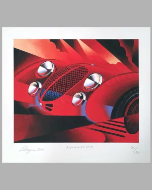 Alfa Romeo 2900 Giclée by Alain Lévesque