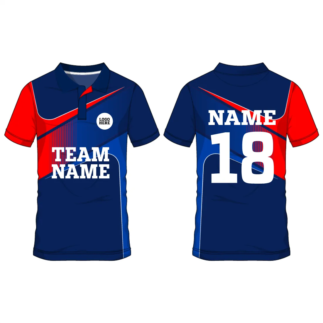 All Over Printed Customized Sublimation T-Shirt Unisex Sports Jersey Player Name & Number, Team Name And Logo.1054266116