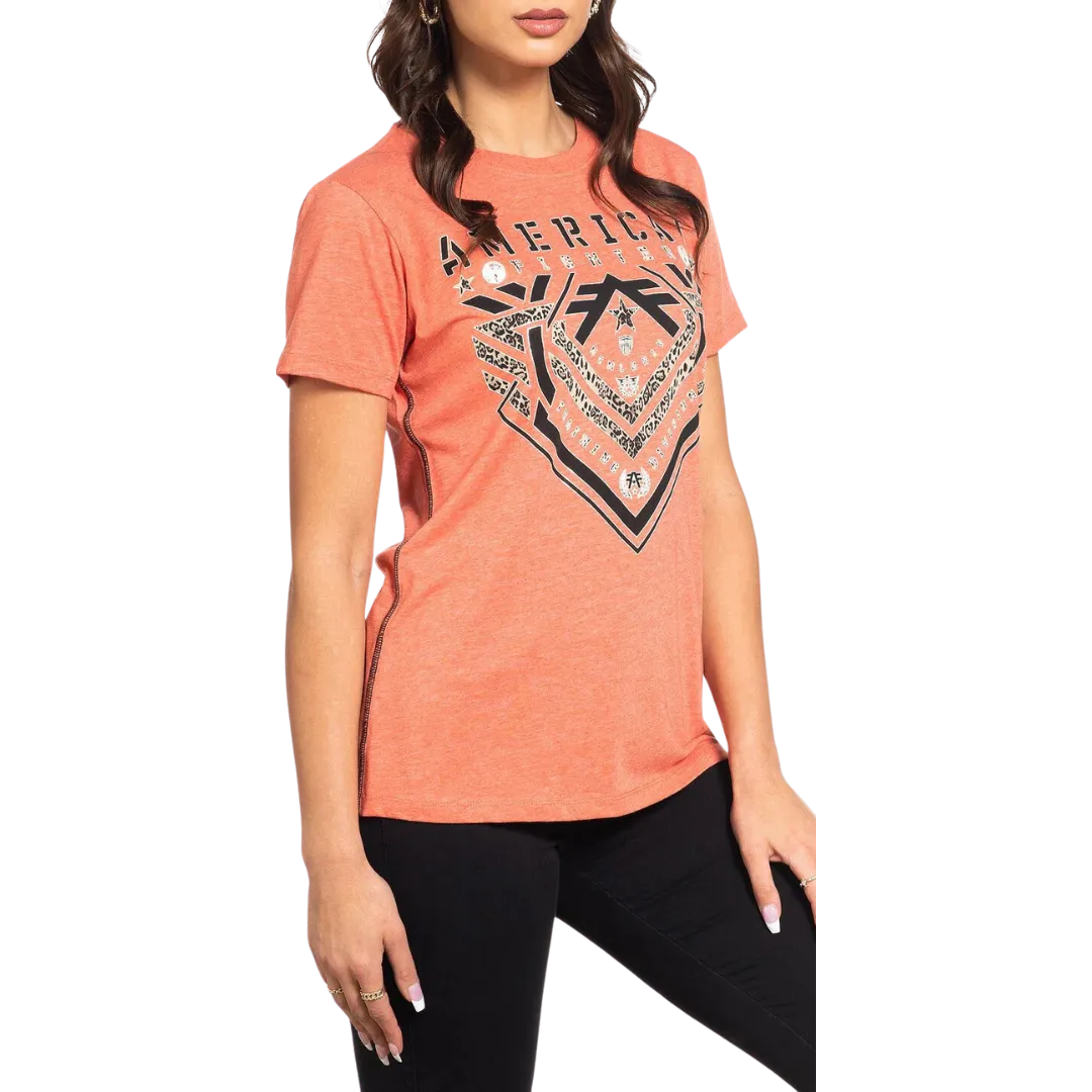 American Fighter Women's Parkside Short Sleeve Tee Shirt