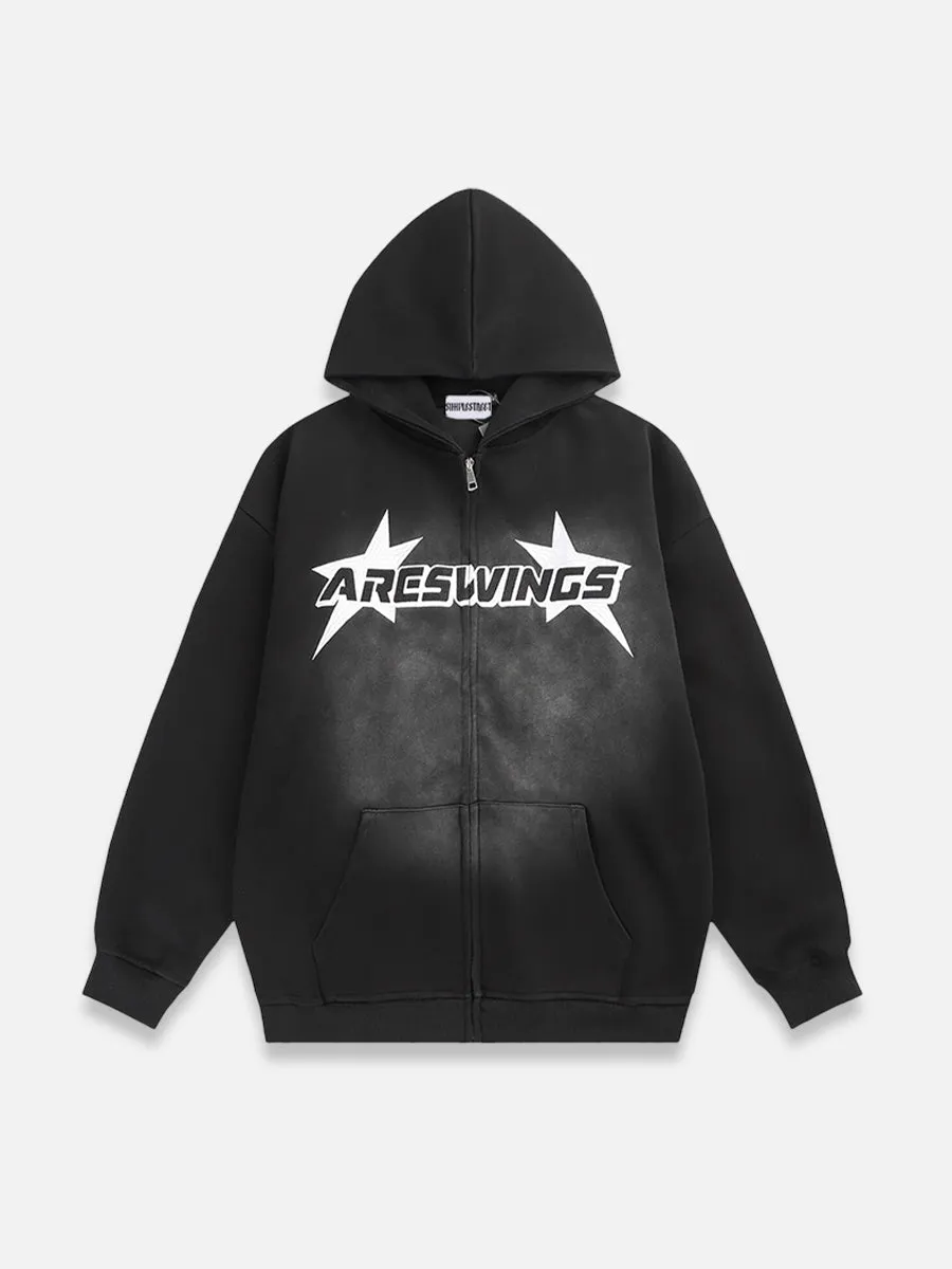 ARES ZIP-UP HOODIE