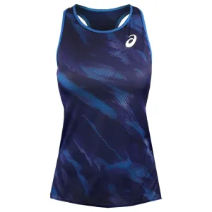 Asics Women's Graphic Match Tank - Dive Blue