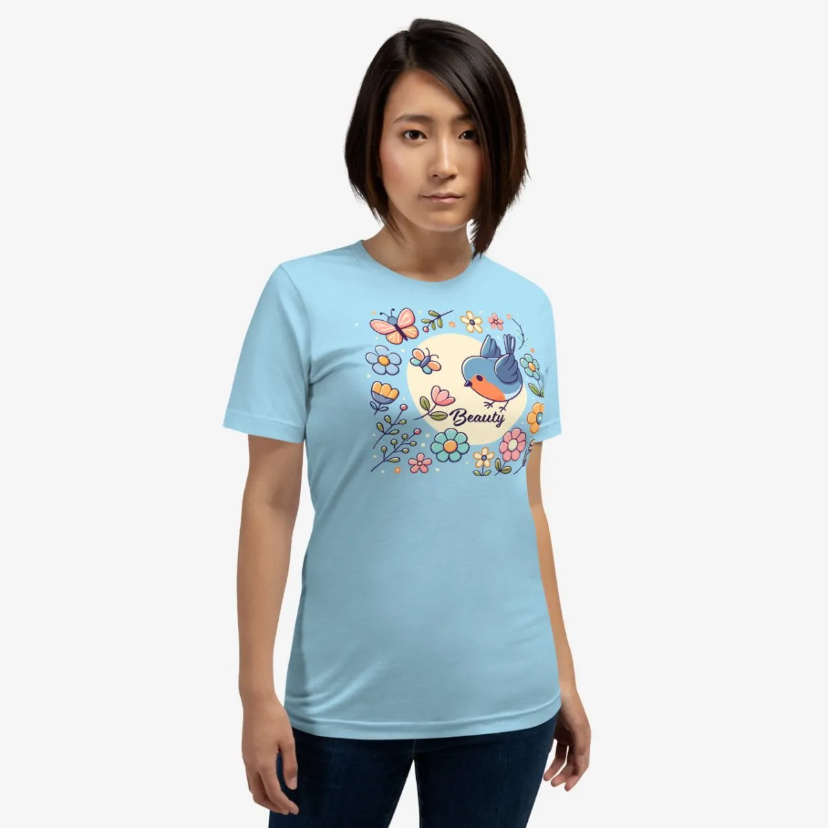 Beauty Blossom Robin T-Shirt