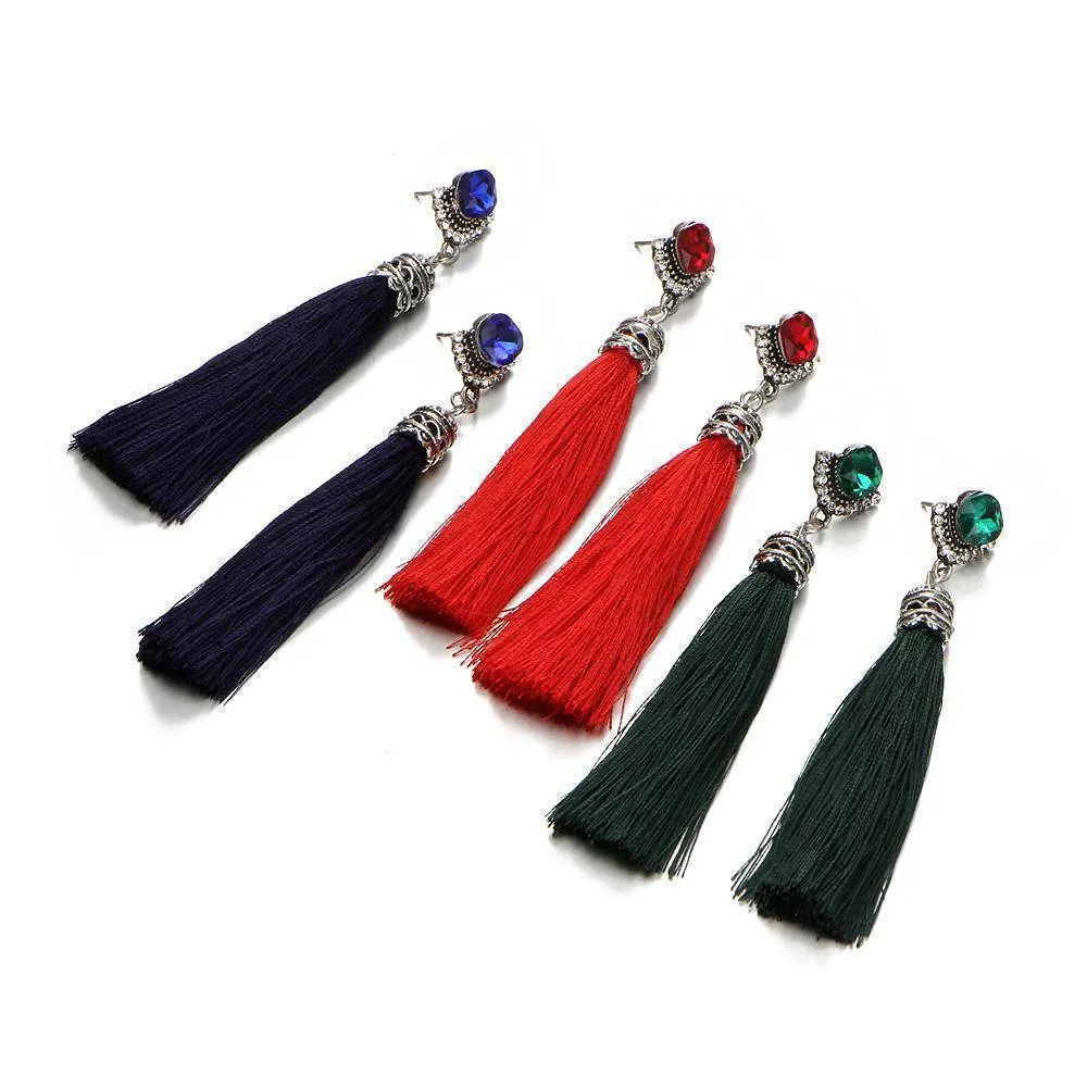 Bohemian Long Tassel Earrings