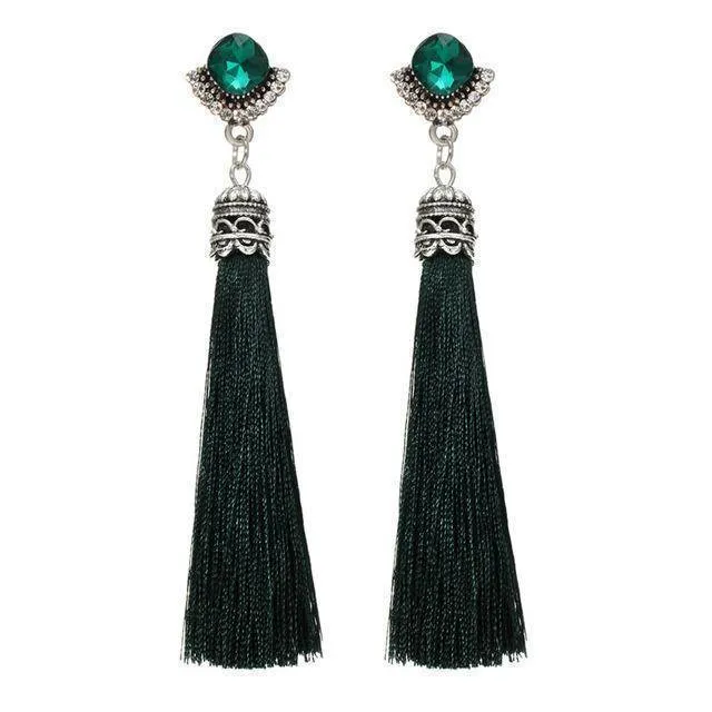 Bohemian Long Tassel Earrings