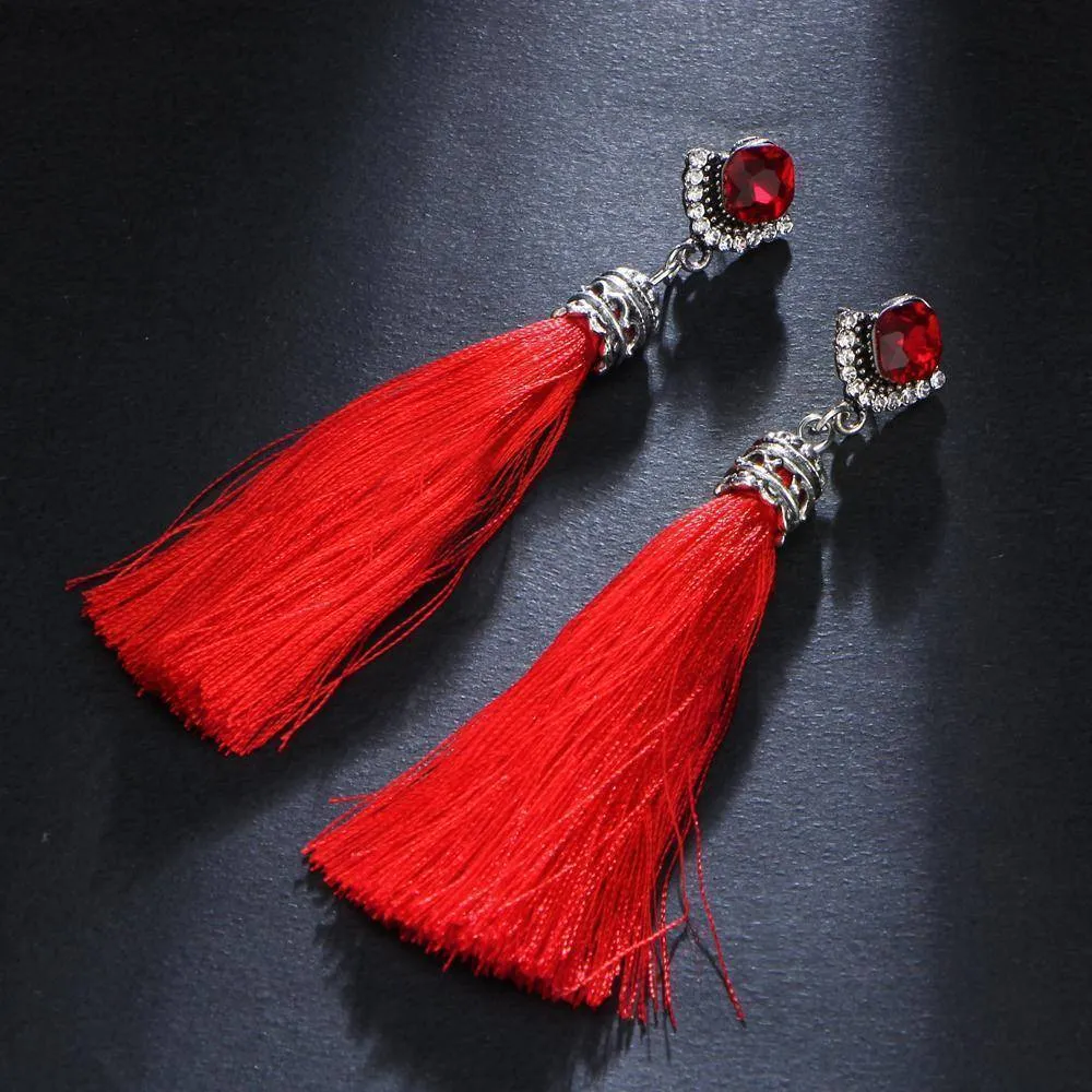 Bohemian Long Tassel Earrings