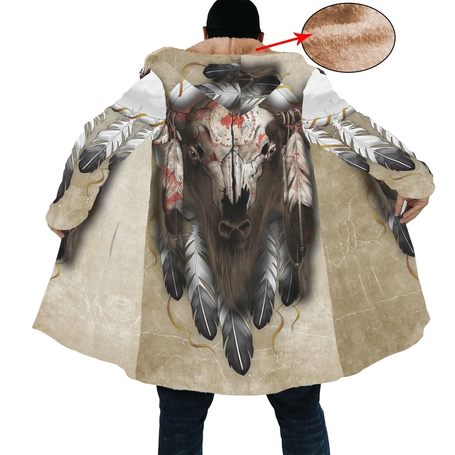 Buffalo Feather Native Cloak WCS