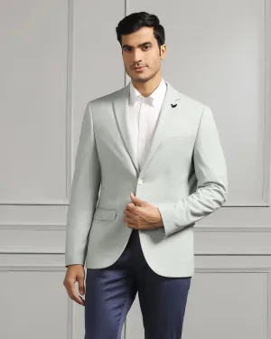 Textured Mint Casual Blazer by Ken