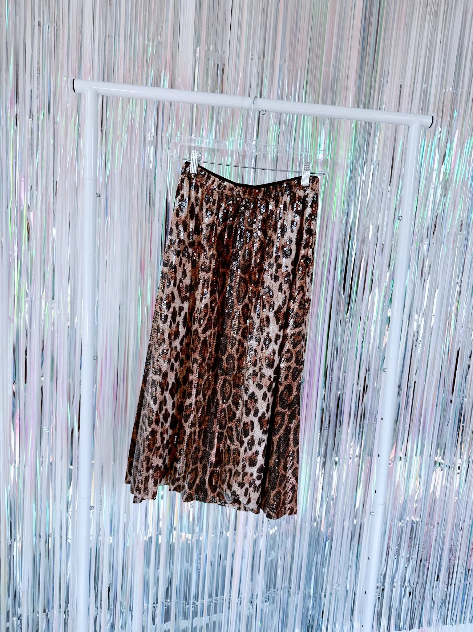 Cat's Eye Sequin Skirt