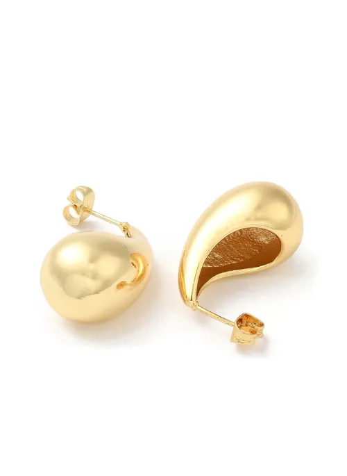 Chunky Gold Teardrops