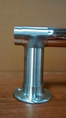 Contemporary Post Bracket for 2" Tubing