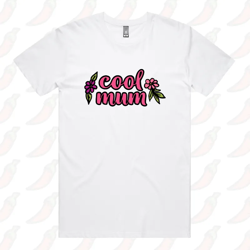 Cool Mum Text 🌷– Men's T Shirt