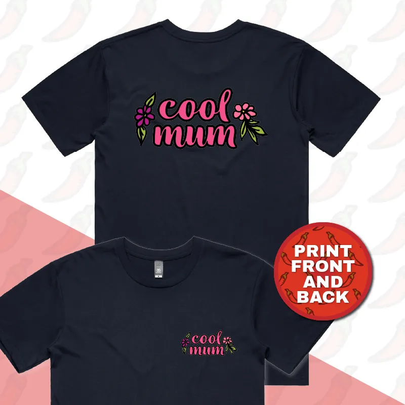 Cool Mum Text 🌷– Men's T Shirt