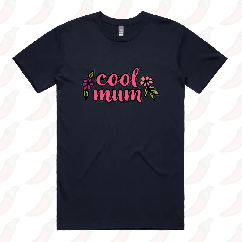 Cool Mum Text 🌷– Men's T Shirt