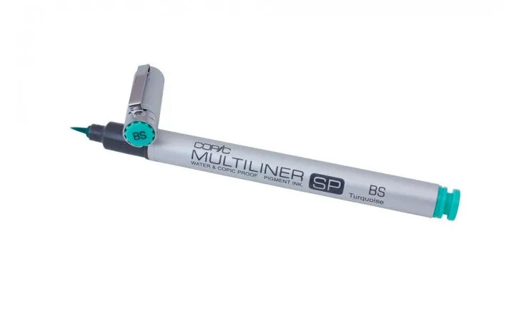 Copic Multiliner Sp Color Turpuoise Brush