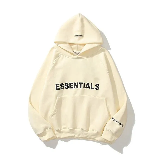 Essentials Sweatshirt Reflective Letter Printed