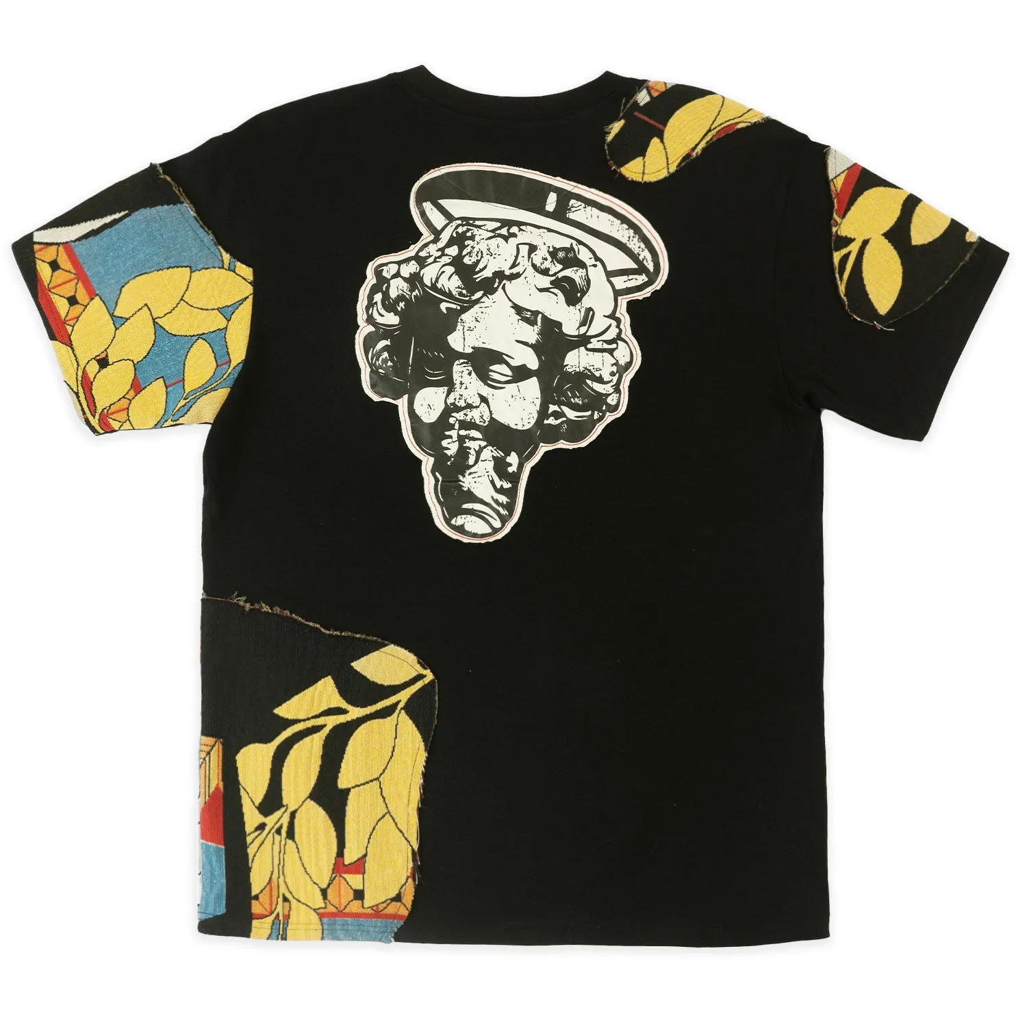 F271 The "Saint Academy" Oversized Tee - Black