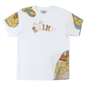 F271 The "Saint Academy" Oversized Tee - White