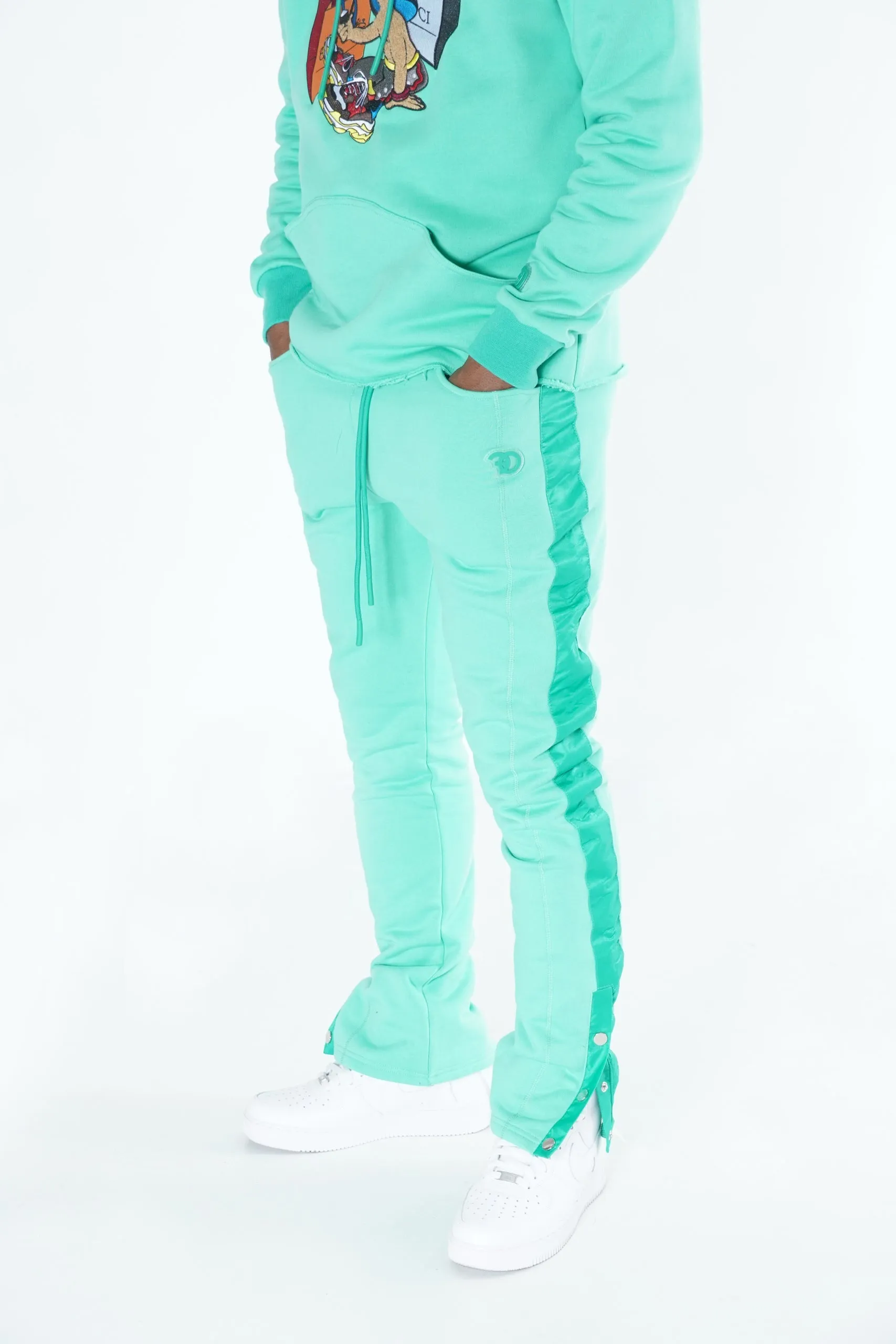 F5766 Frost High Fashion Fleece Set - Green