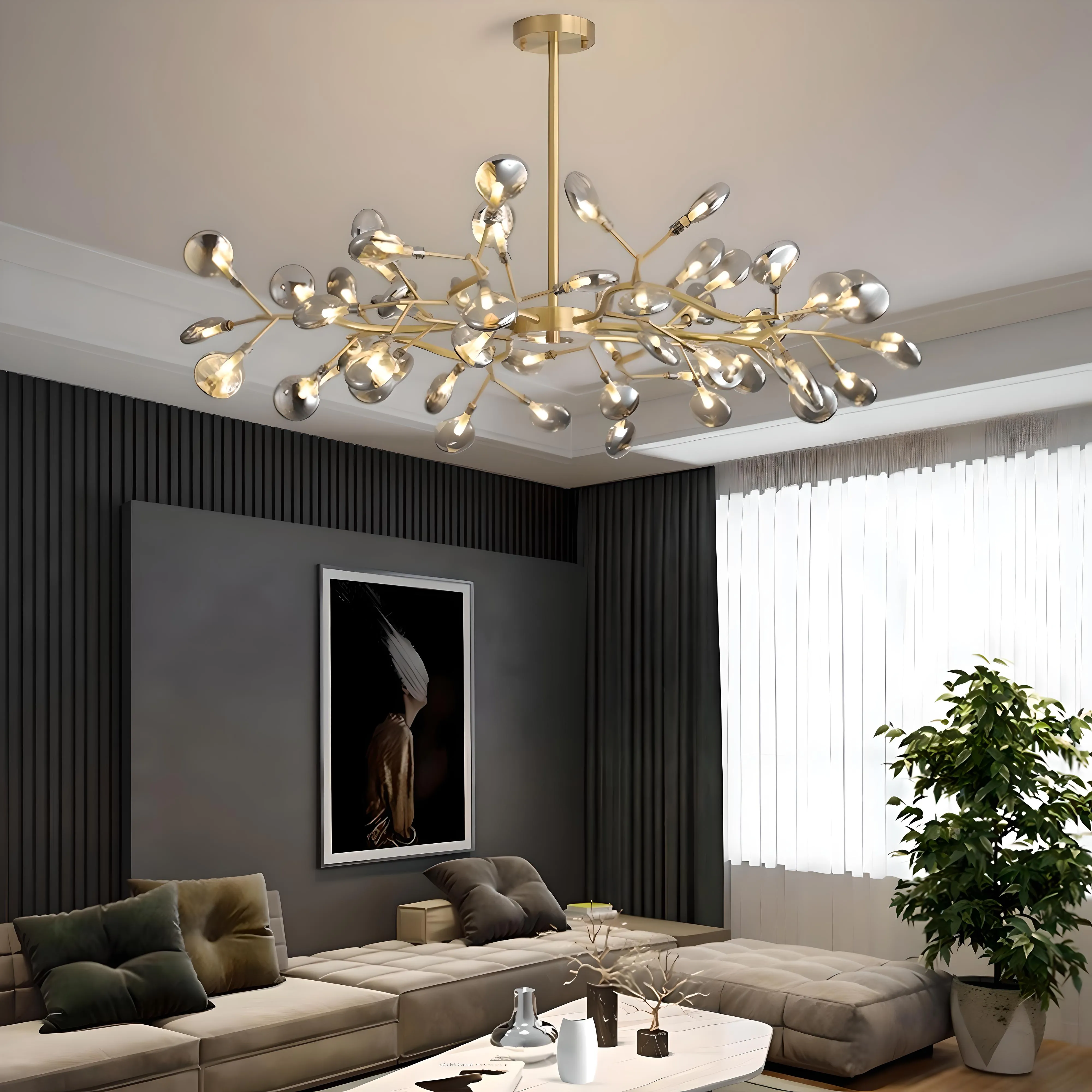 Fjordland - Tree Modern Light Chandelier