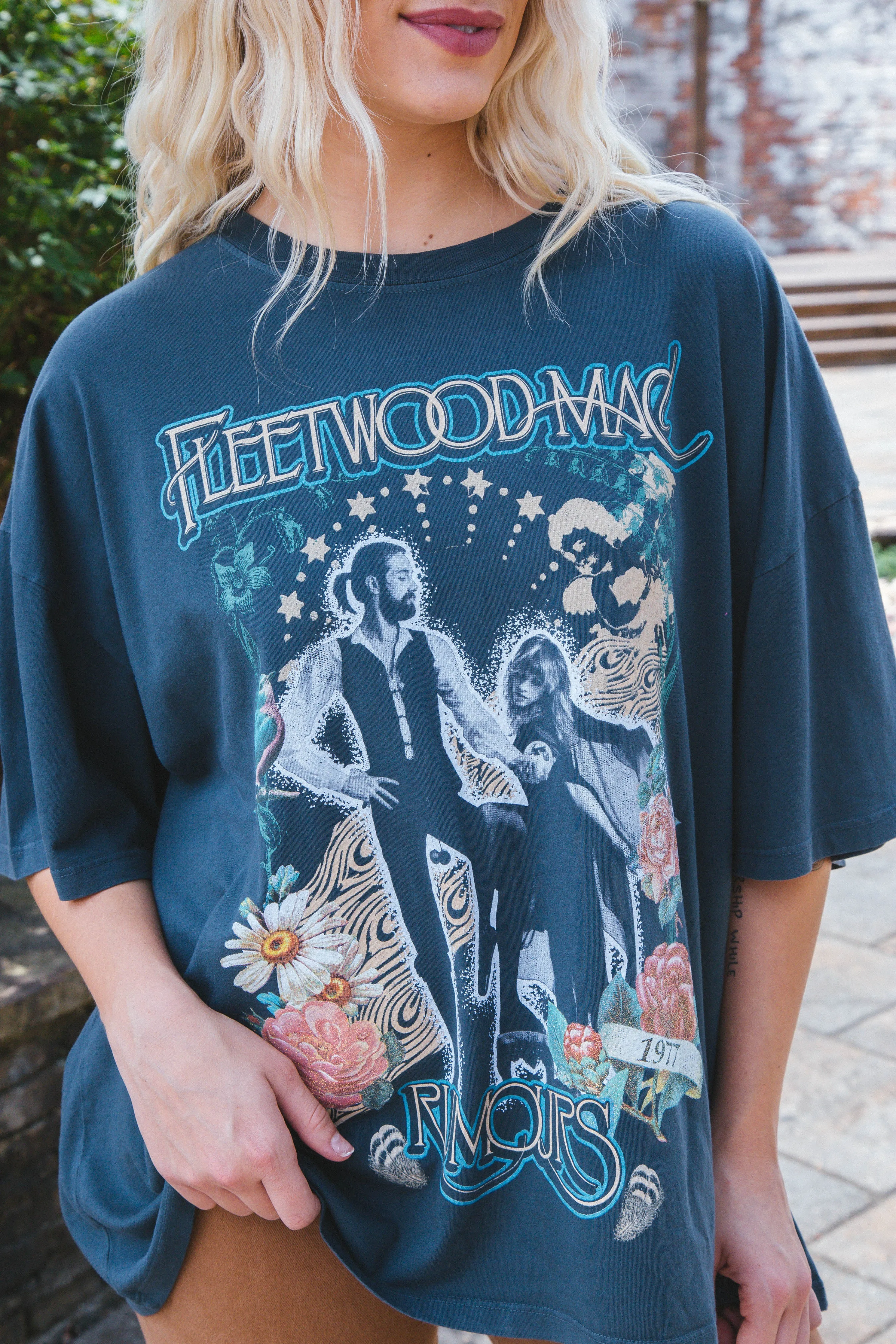 Fleetwood Mac Rumours Tee, Vintage Black | Daydreamer