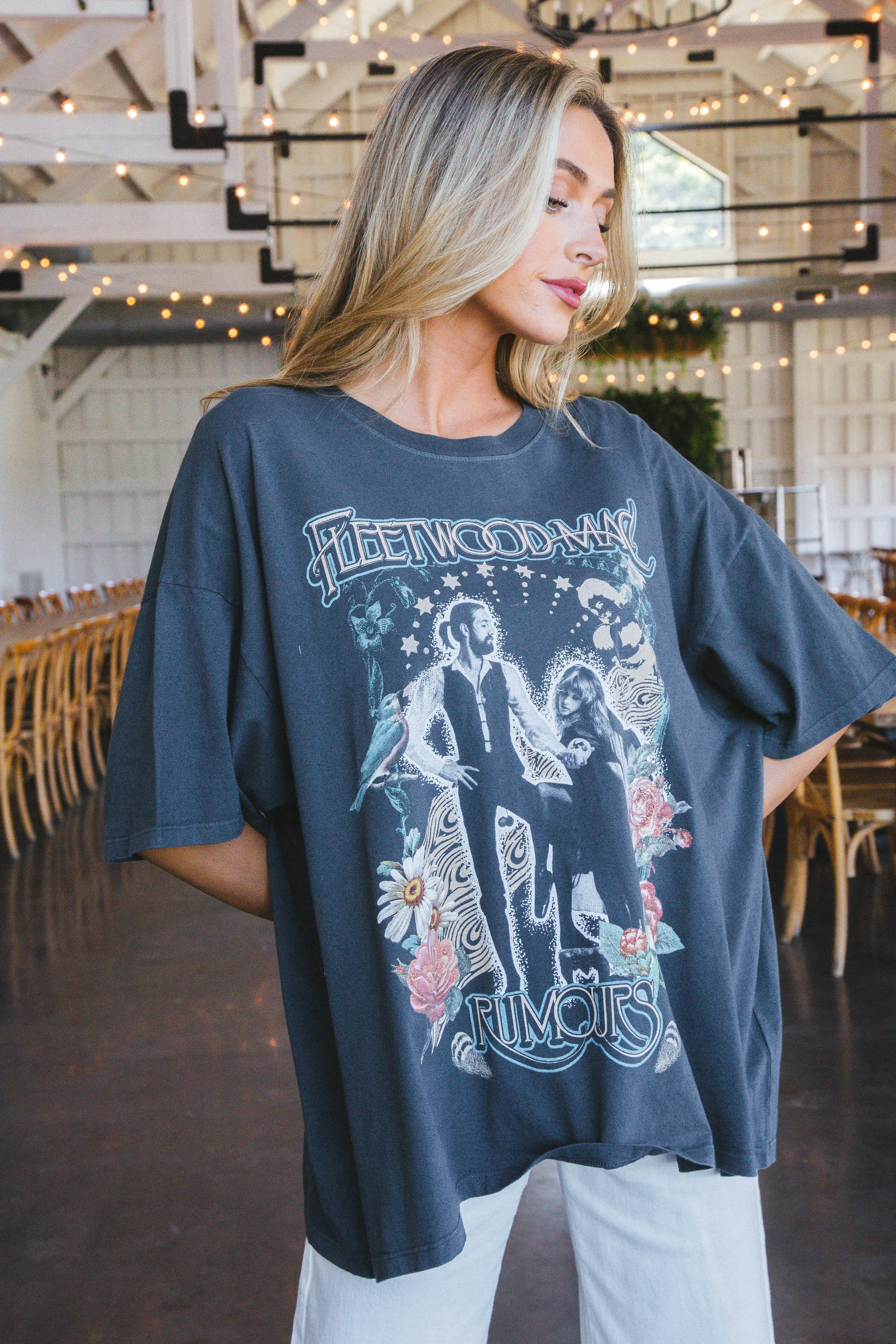 Fleetwood Mac Rumours Tee, Vintage Black | Daydreamer