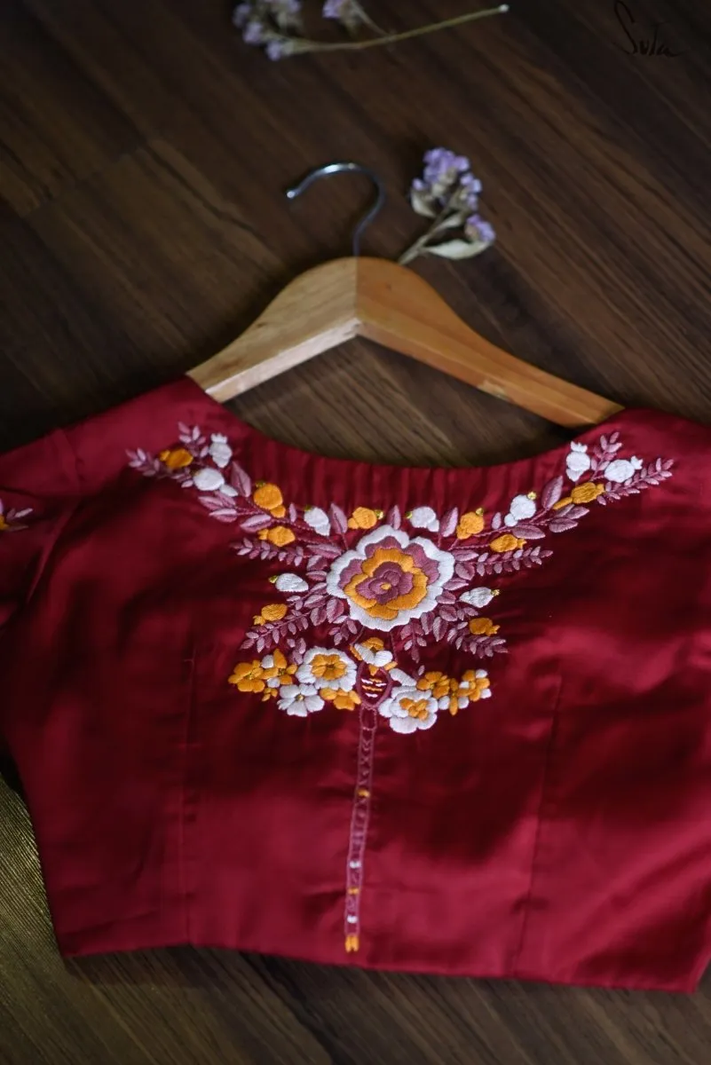 Flower Feathered (Blouse)