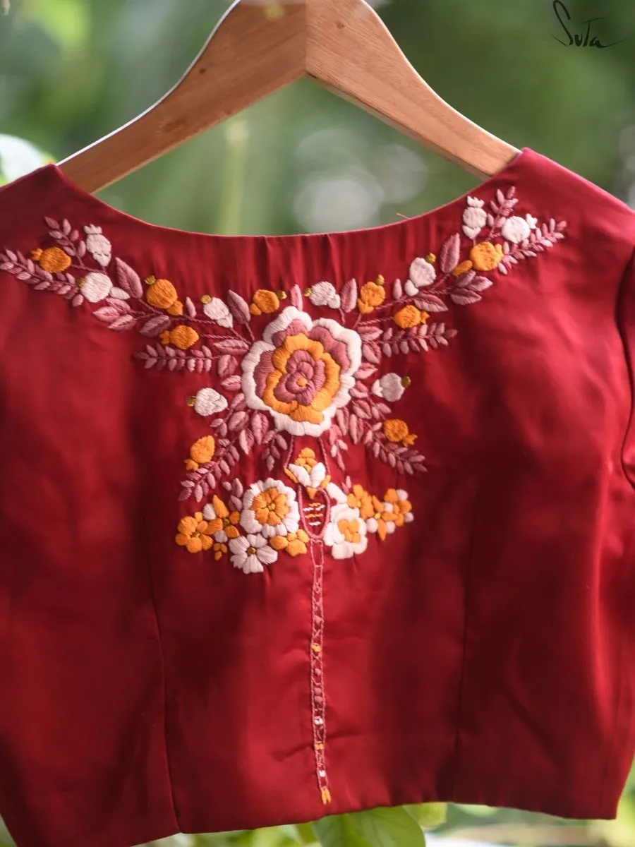 Flower Feathered (Blouse)