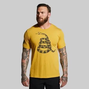 Gadsden Flag Tee (Mustard)