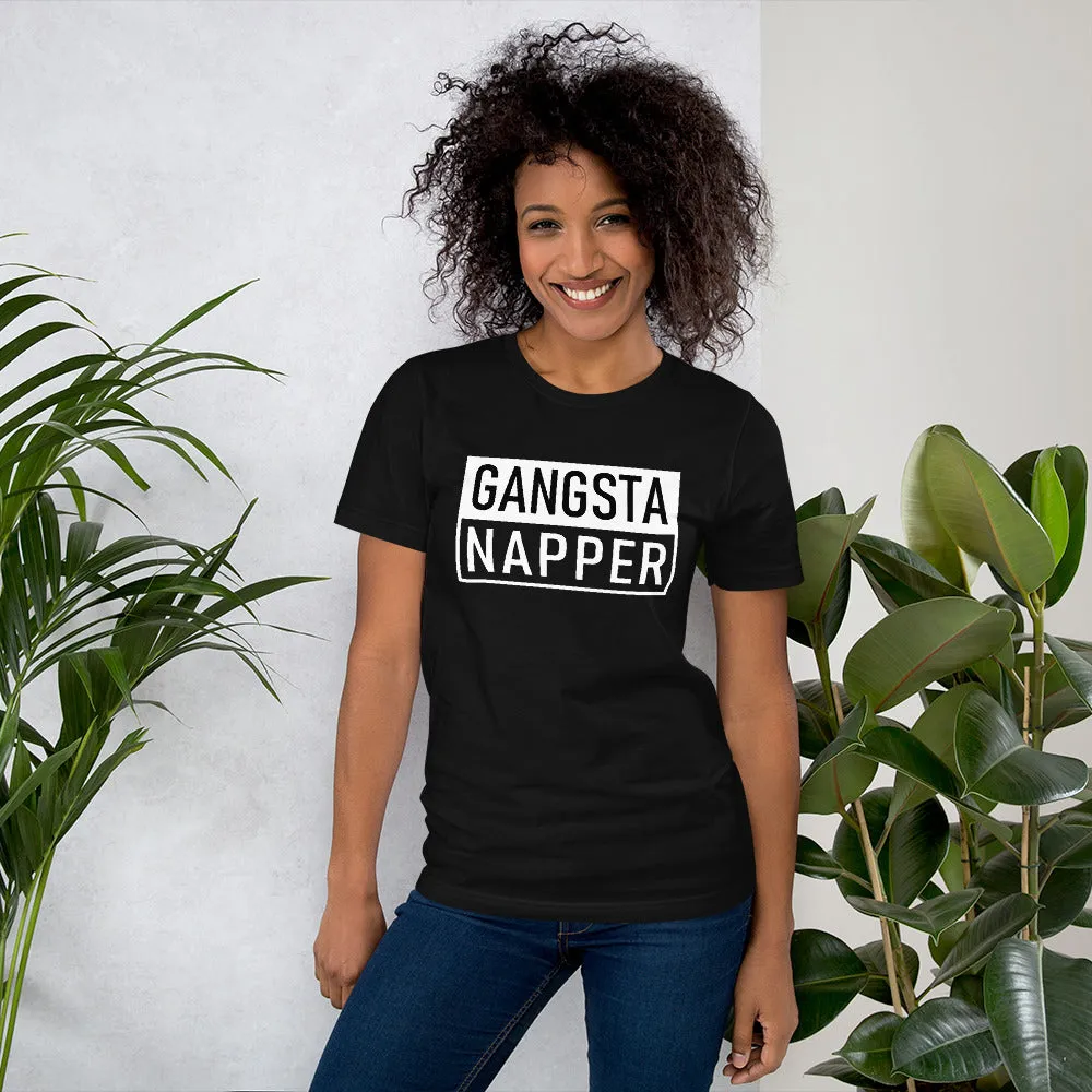 Gangsta Napper T-Shirt | Funny Nap Shirt | Napping Tee