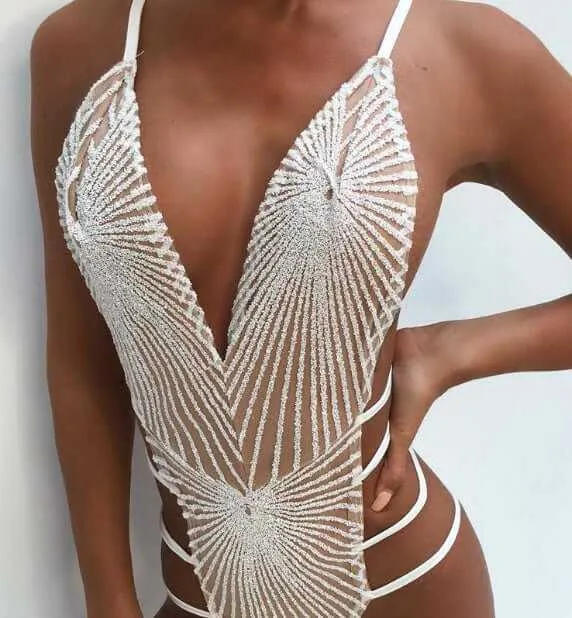 Glow Chic's Monokini One-Piece Swimsuit