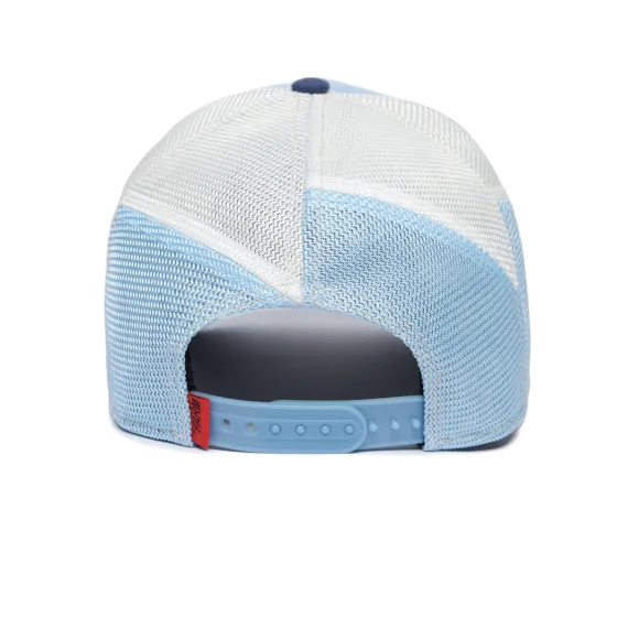 Goorin Bros Farmigami Self Reliant {Stallion} Trucker Hat (Blue)