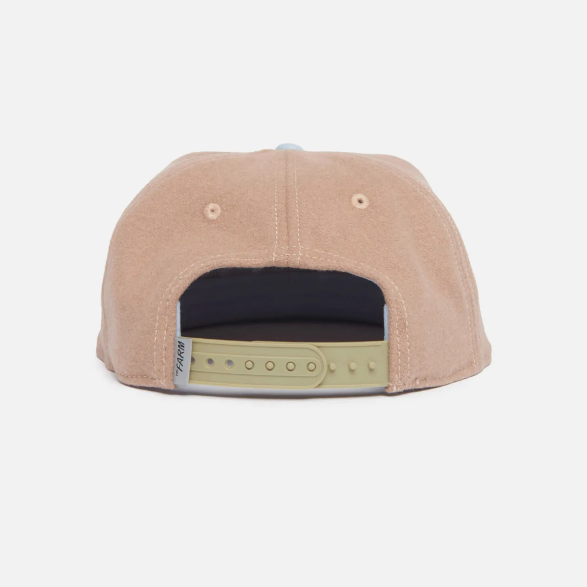 Goorin Bros Free Range {Cock} Flat Brim Trucker Hat (Tan)