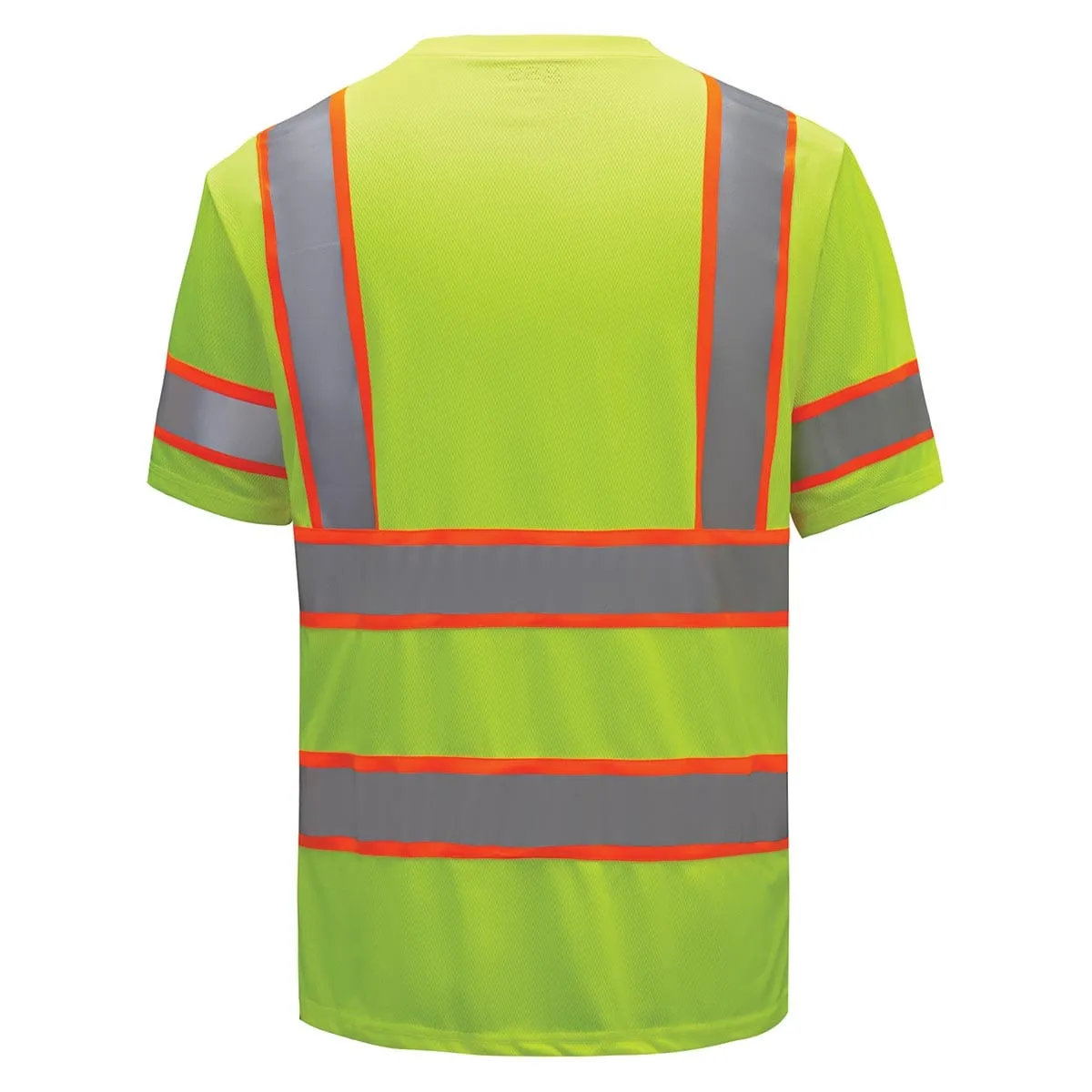 GSS Safety ANSI 3 Two Tone Hi-Vis Short Sleeve T-Shirt