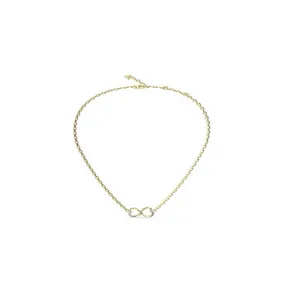 Guess Ladies 16-18'' Mon Amour Two Hearts Necklace UBN04616YG