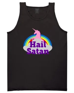 Hail Satan Unicorn Mens Tank Top Shirt