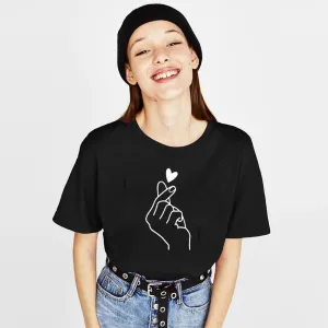 Heart Sign Graphic Tee