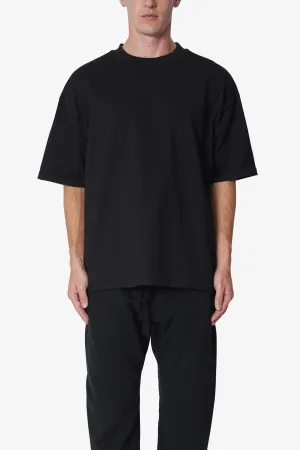 Heavy Every Day Boxy Tee - Black