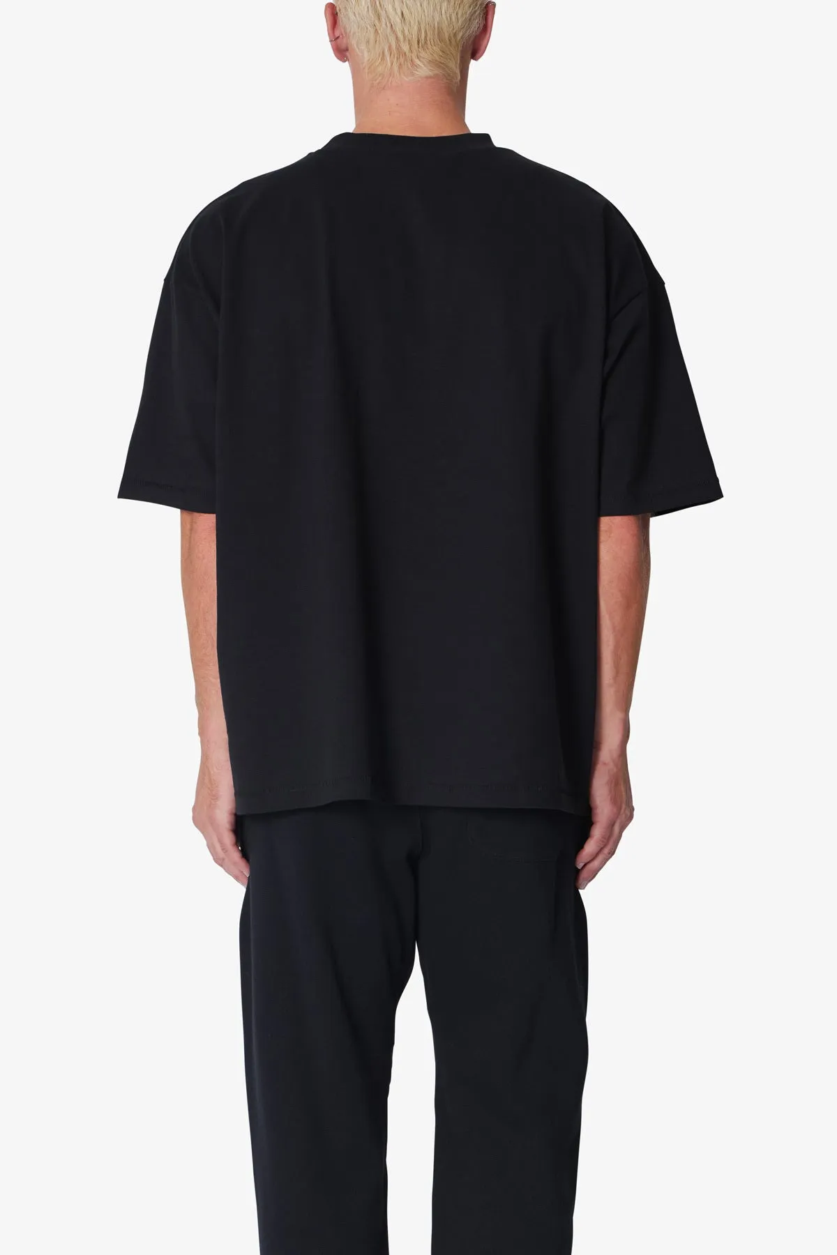 Heavy Every Day Boxy Tee - Black