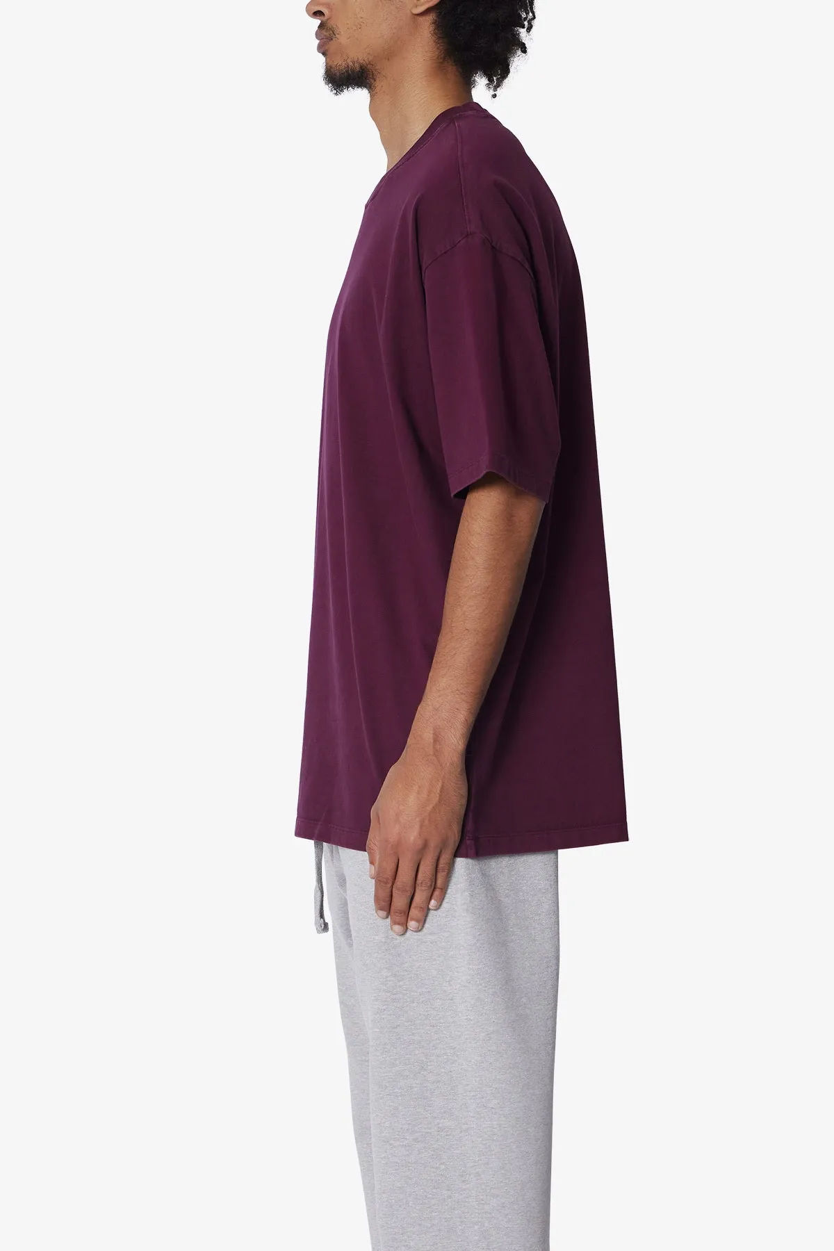 Heavy Every Day Tee - Burgundy