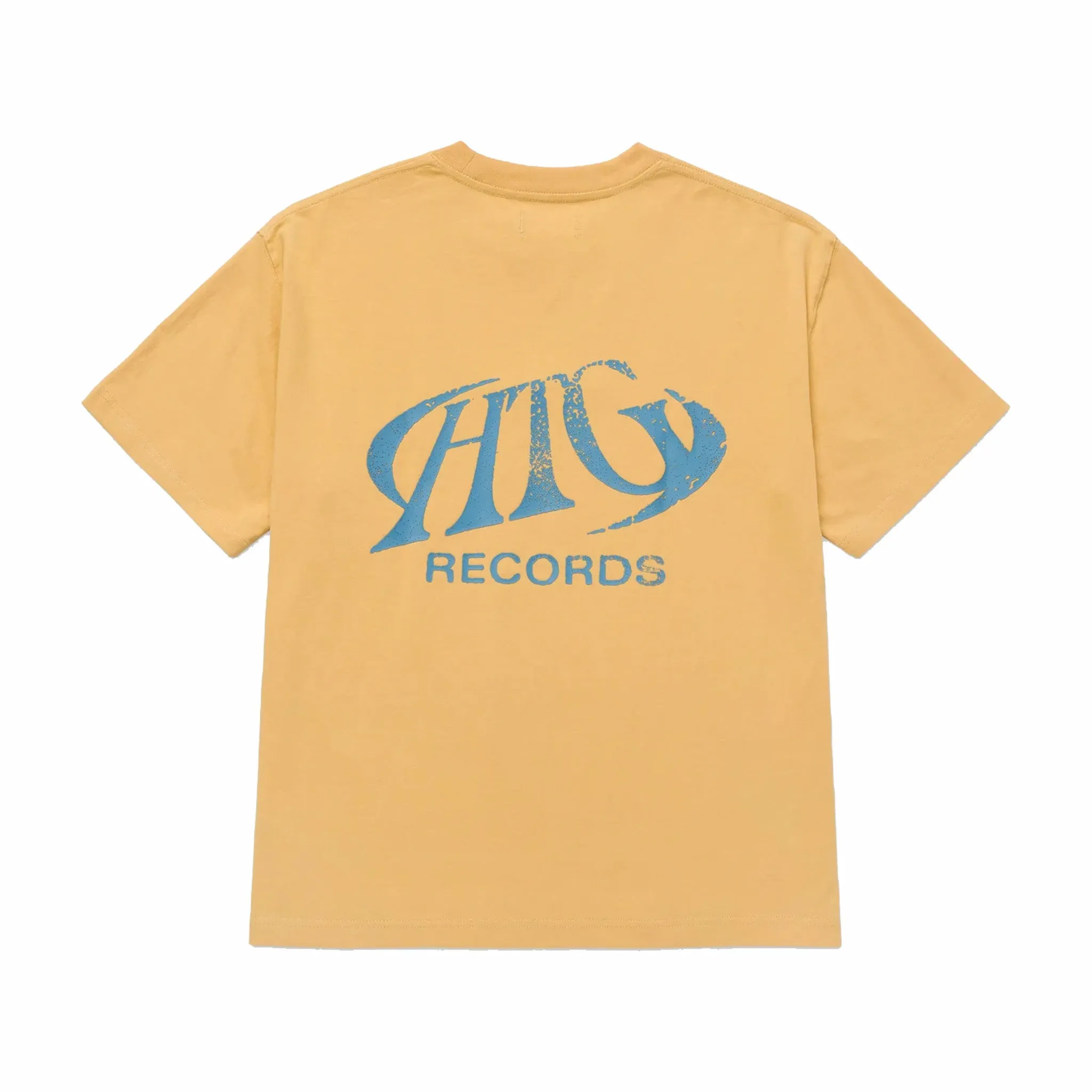 Honor The Gift HTG Records Oval Logo Tee (Yellow)