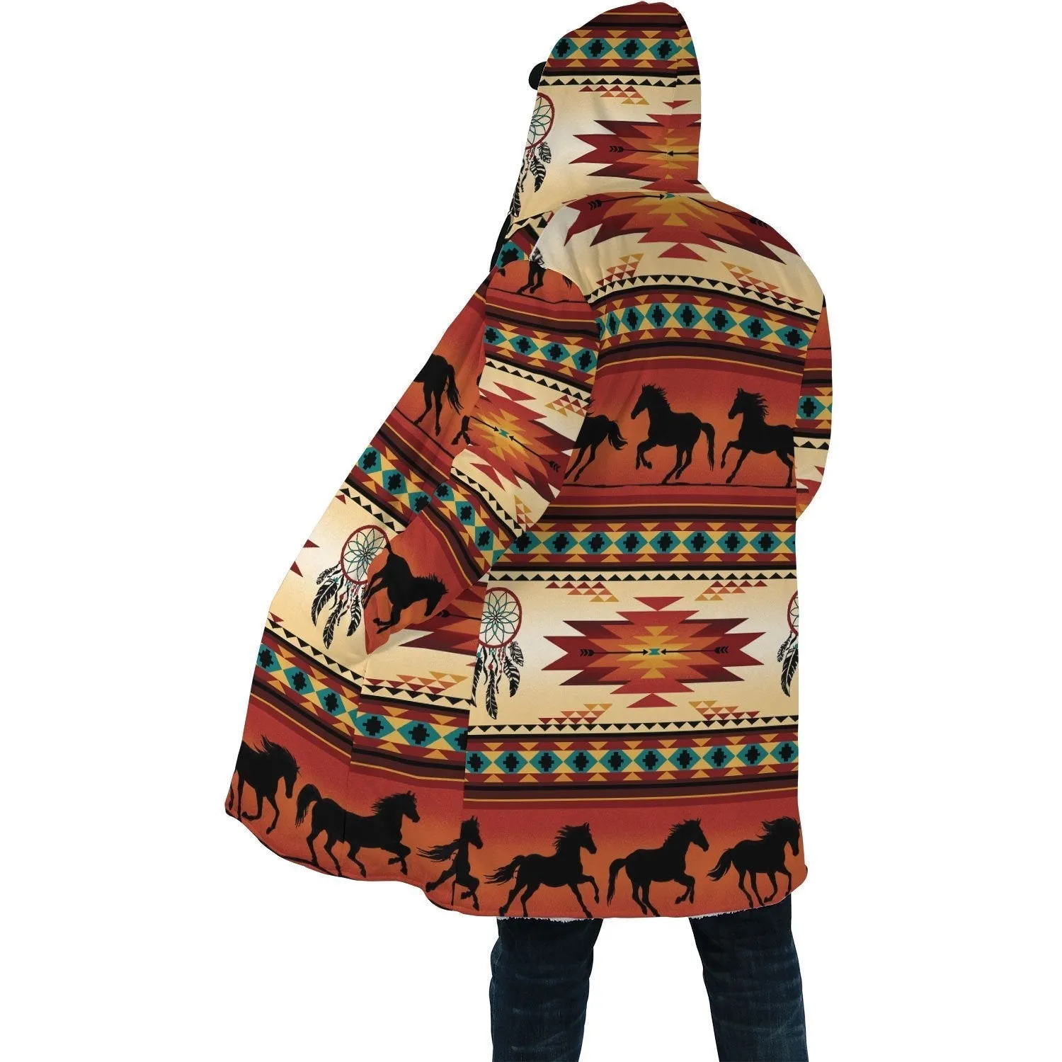 Horse Pattern Native Cloak WCS