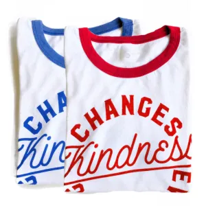 KINDNESS CHANGES EVERYTHING ADULT T-SHIRT