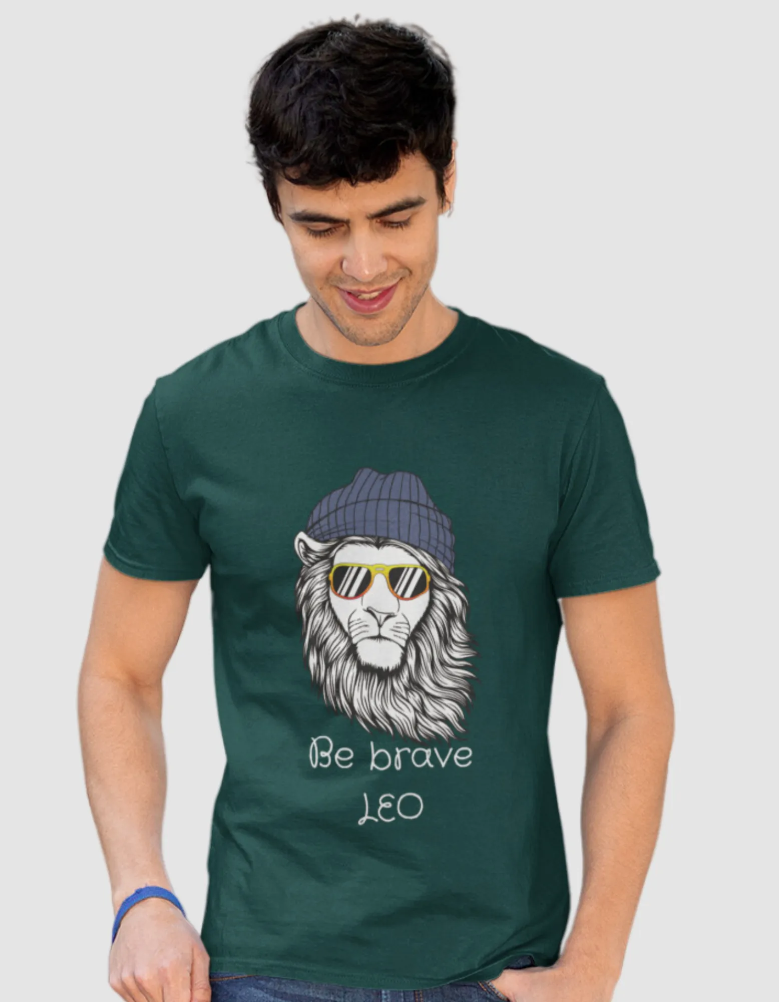 Leo Men's Be Brave T-Shirt