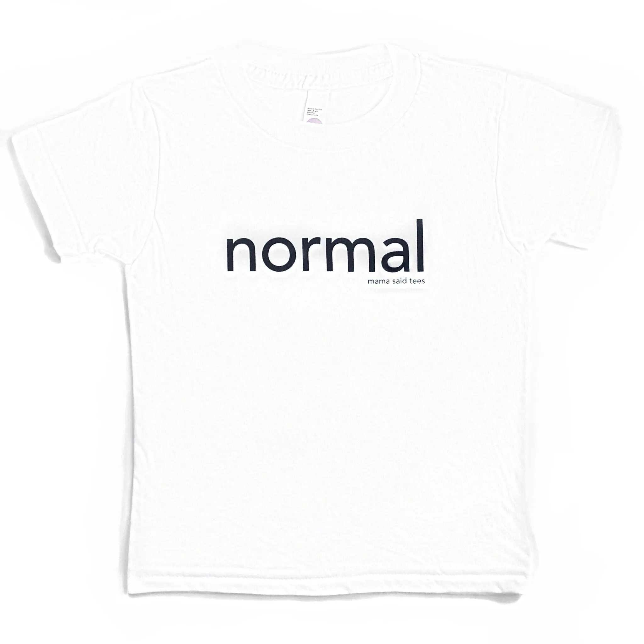 LET'S REDEFINE NORMAL KIDS T-SHIRT