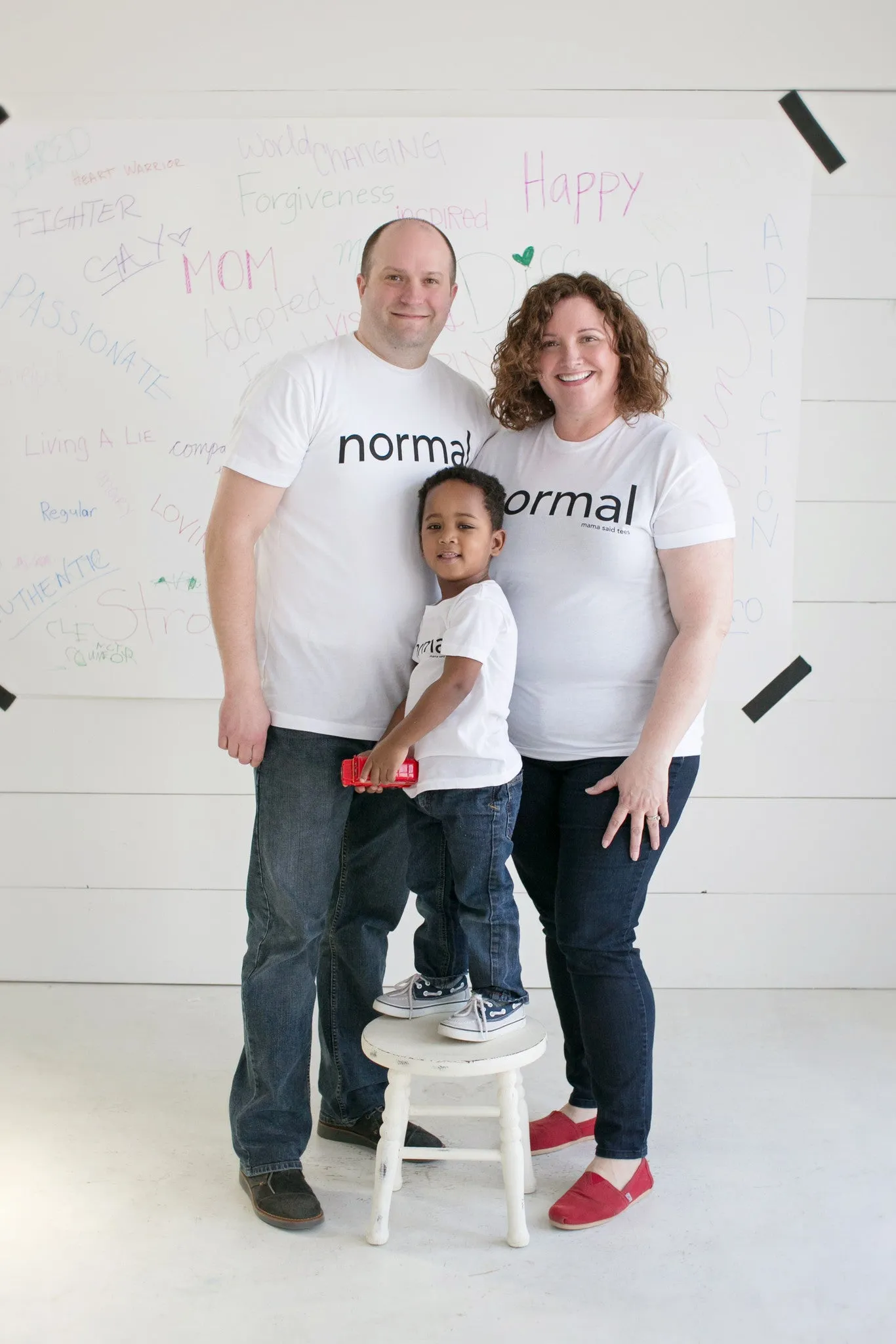 LET'S REDEFINE NORMAL KIDS T-SHIRT