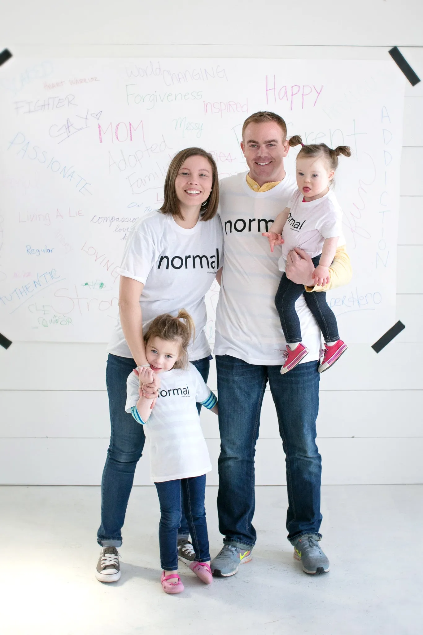 LET'S REDEFINE NORMAL KIDS T-SHIRT