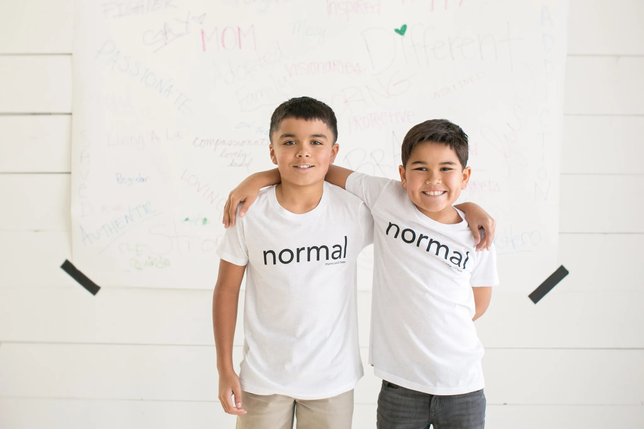 LET'S REDEFINE NORMAL KIDS T-SHIRT